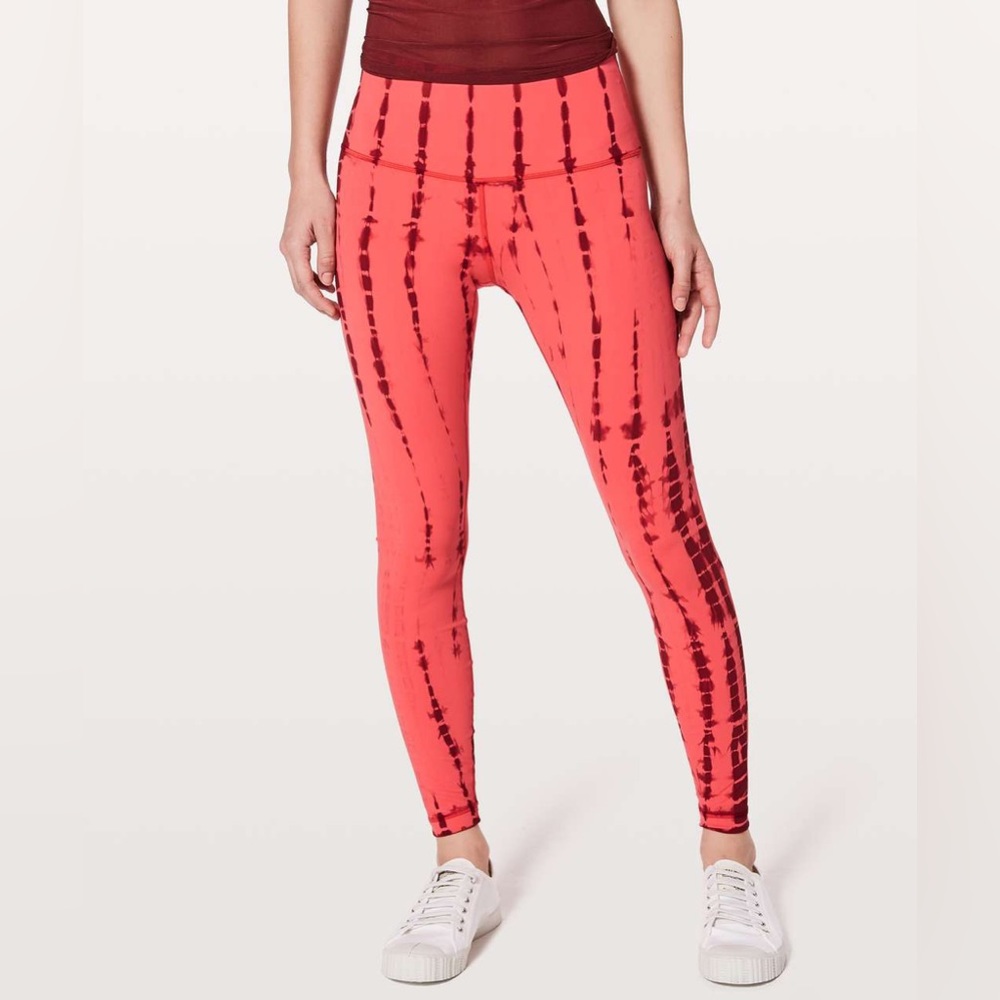 Lululemon Wunder Under Hi-Rise Tight *Shibori Full-On Luxtreme 28"